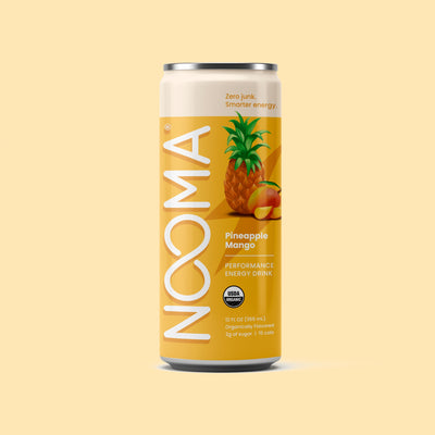 NOOMA Organic Sport Energy Drink | Organic Pre Workout Drink with 120mg  Caffeine | Healthy Energy Drink with Adaptogens + Electrolytes | Organic